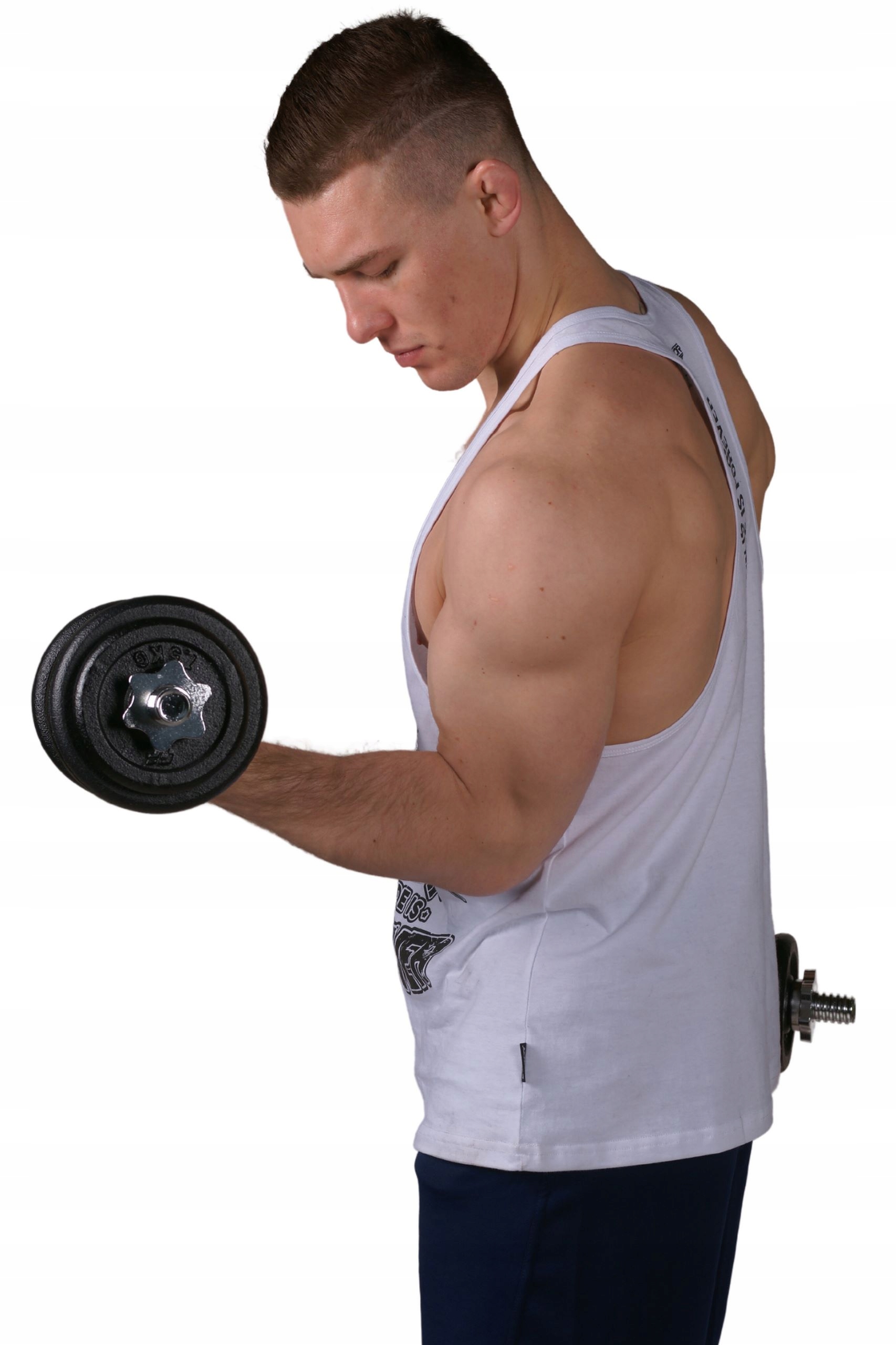 PLATINUM FITNESS HANTLE ŻELIWNE REGULOWANE 2 X 15kg HANTLE ŻELIWNE ŻELIWO Długość części chwytnej 126 cm