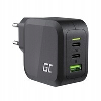 Síťová Nabíječka Green Cell PowerGaN Usb-c/a 65W