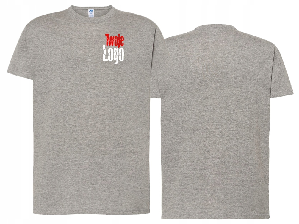 T-shirt z własnym nadrukiem Koszulka LOGO FIRMY XS