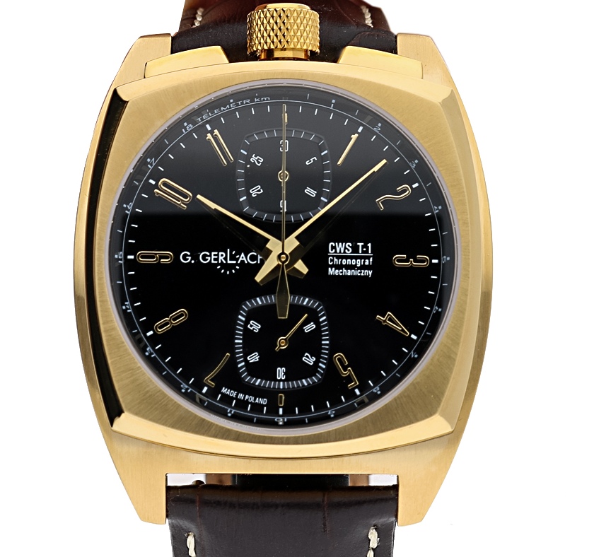Mechanické Hodinky G. Gerlach Cws T1 Black Gold Ggcwsbg