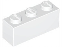 

Lego Klocek 1x3 Biały 3622 Nowy 2SZT