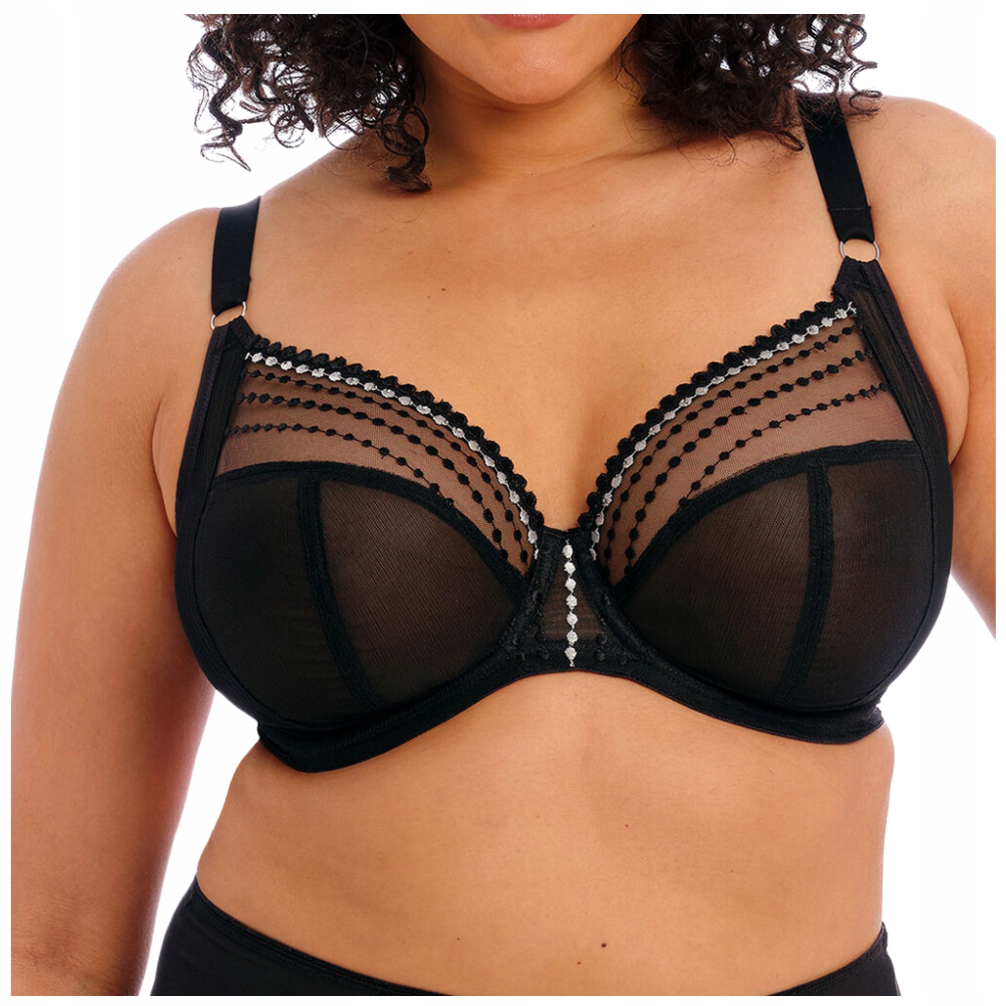 Měkká a pohodlná podprsenka odlehčuje ramena Elomi Matilda 34GG/75J