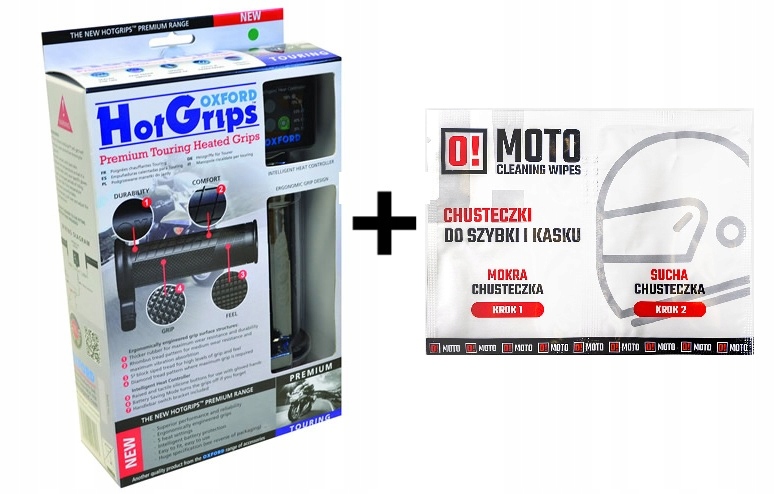 Oxford Vyhrievané Touringové Manžety 22 mm 110-120 mm Darček