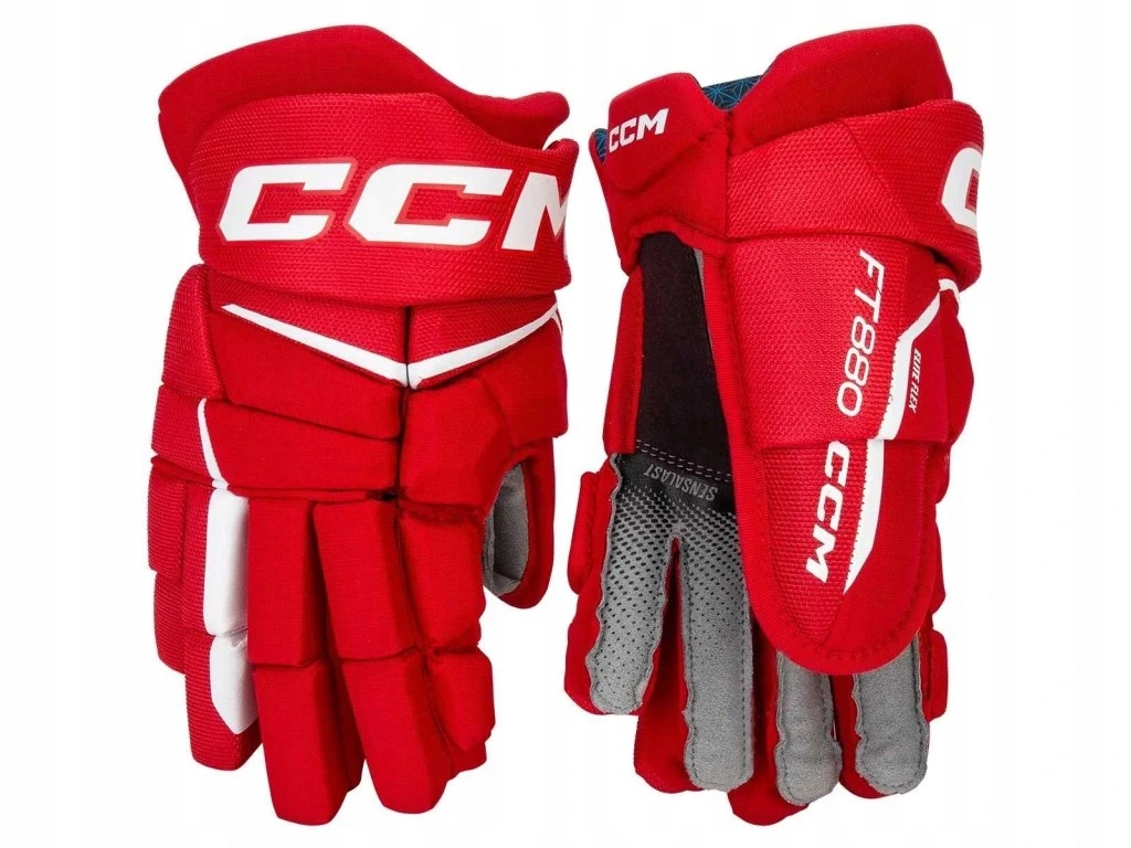 Rękawice CCM Jetspeed FT880 Jr czarne, 12"