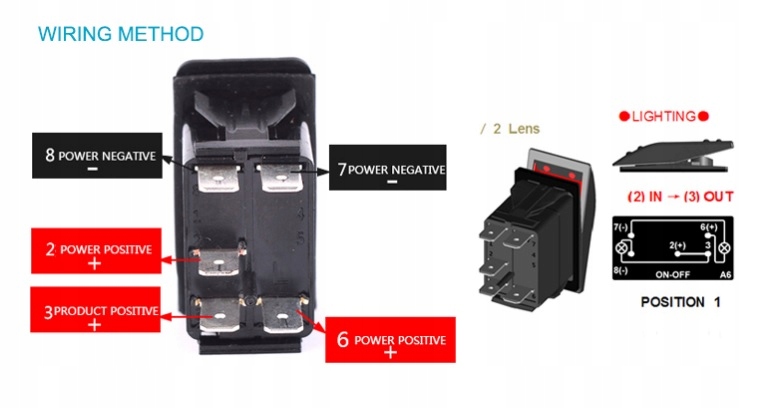 Włącznik przełącznik sygnału dźwiękowego klaksonu UTV Polaris RZR Ranger Numer katalogowy części SW-LB04