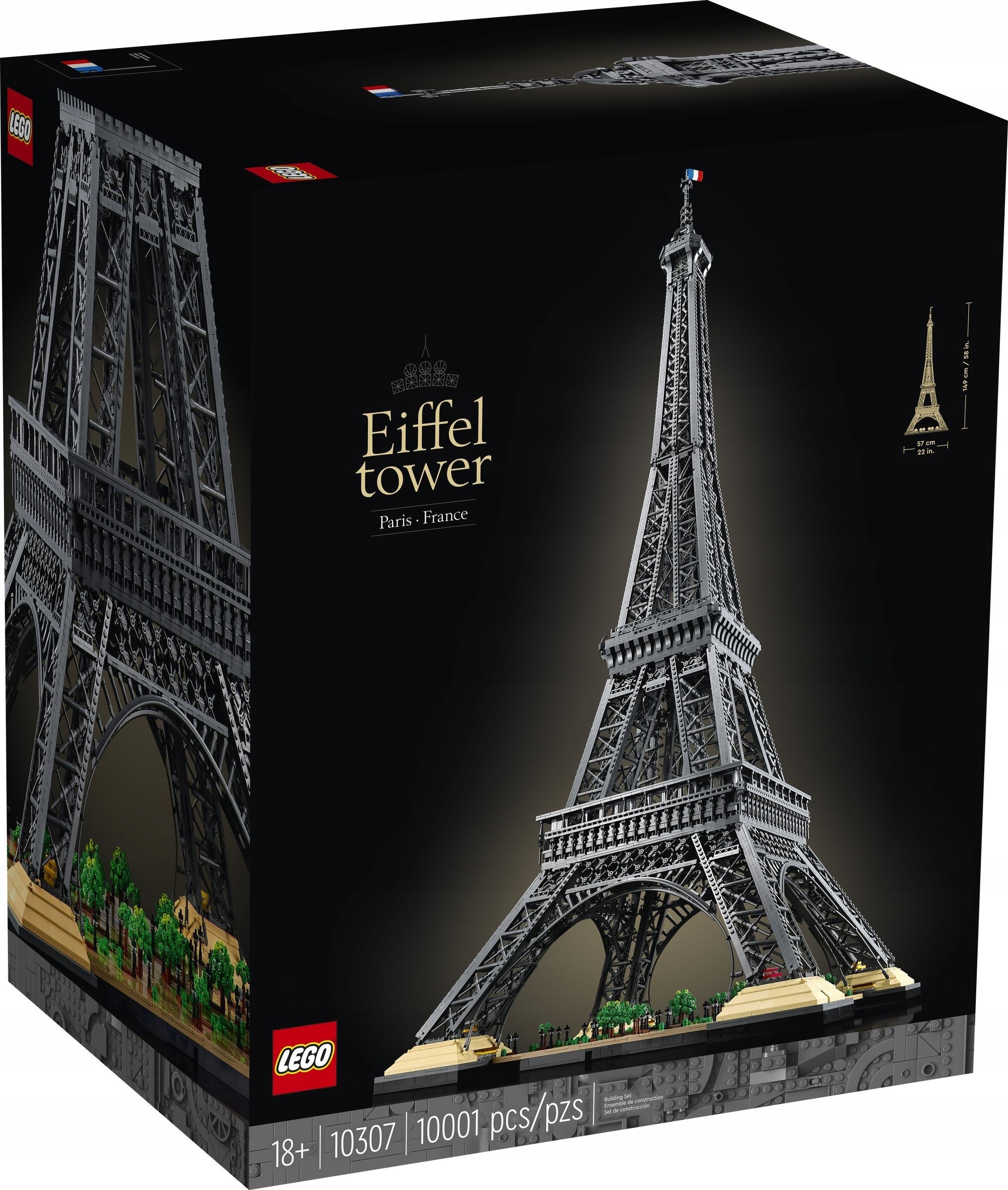 LEGO ICONS 10307 Wieża Eiffla