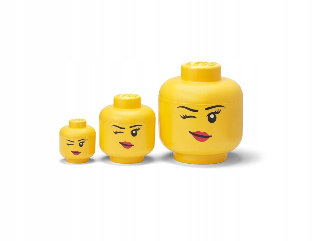 Lego Classic 43340802 Sada hlaviček Lego Očko (Velká, malá, mini)