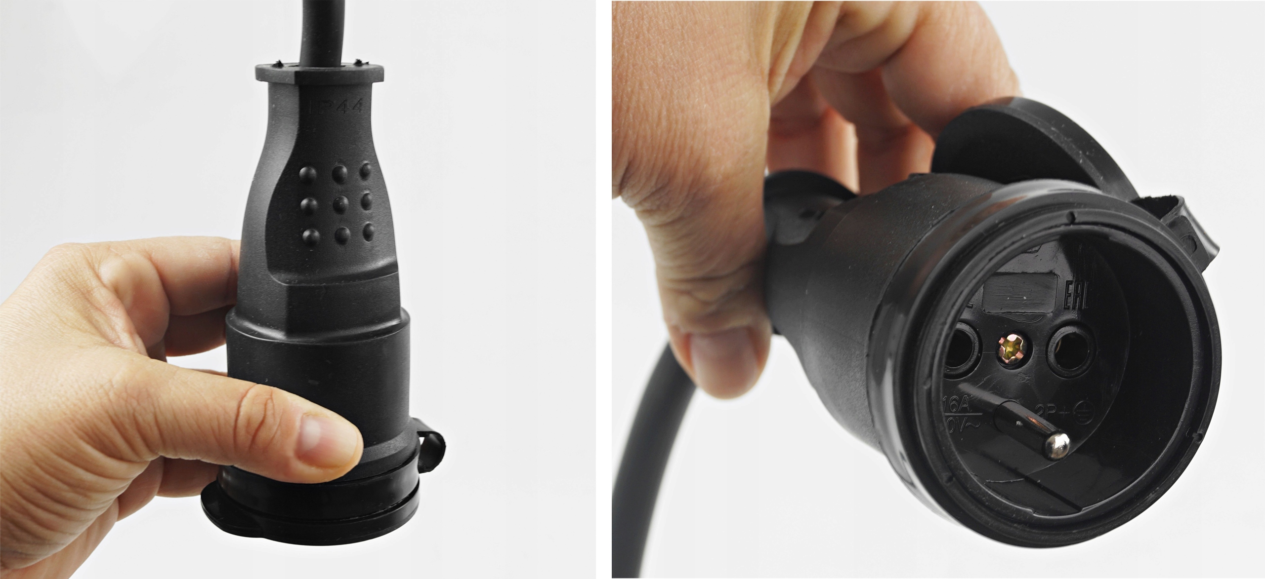 ADAPTER KEMPINGOWY CEE PRZEJŚCIÓWKA 230V WTYCZKA Długość kabla 0.5 m