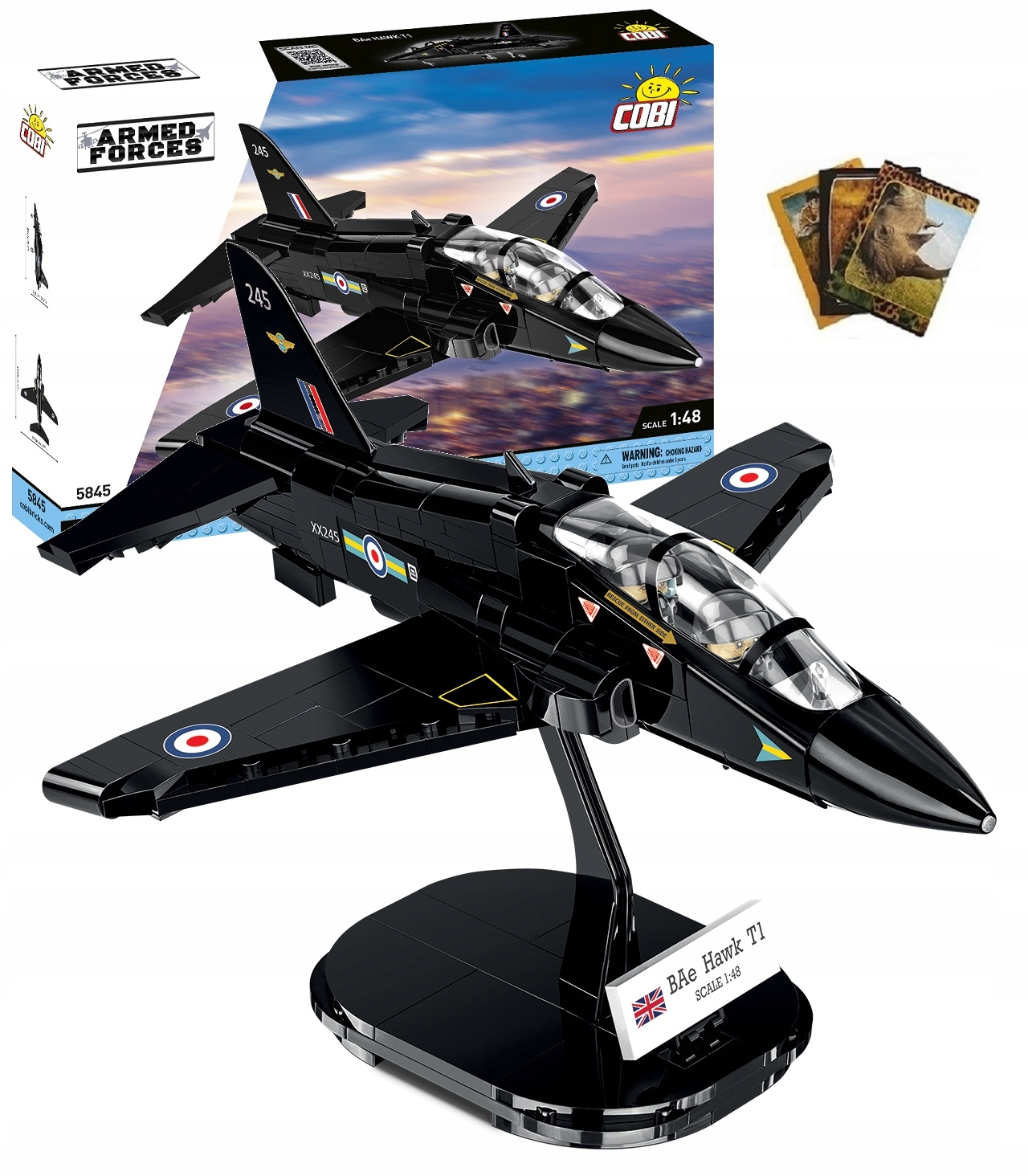 

Cobi 5845 Samolot treningowy C Bae Hawk T1 +%