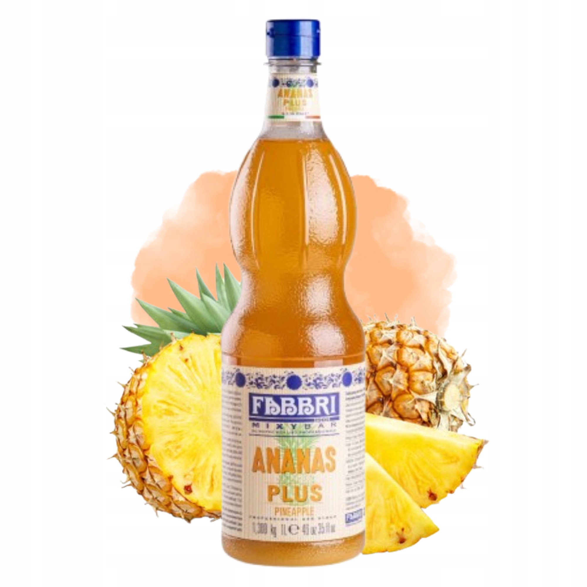 Syrop barmański Ananas MixyBar Plus Fabbri do drinków 1000ml