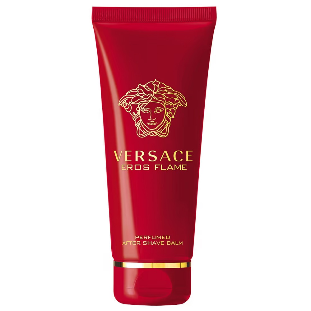 Balzám po holení s dřevitě kořeněnou vůní Versace Eros Flame 100 ml