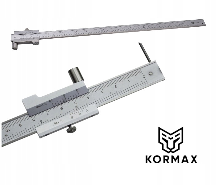 Traťové posuvné měřítko, karbidové pero 0-300 mm noniusové, Přesné 0,05 mm