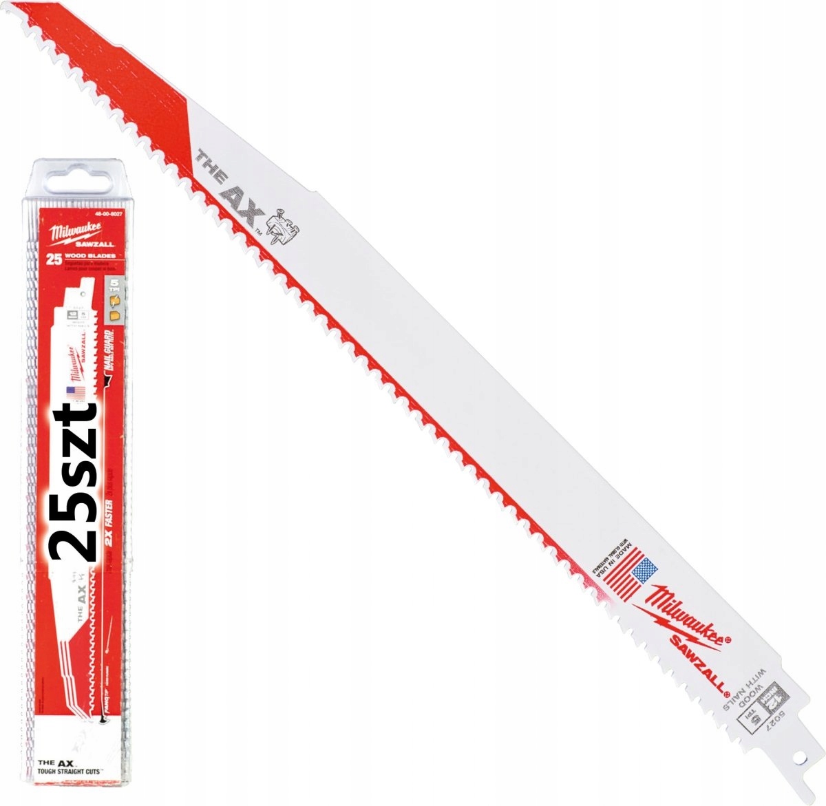 25 x Pilové listy 300 mm/5/3,2 Bimetal Dřevo-kov