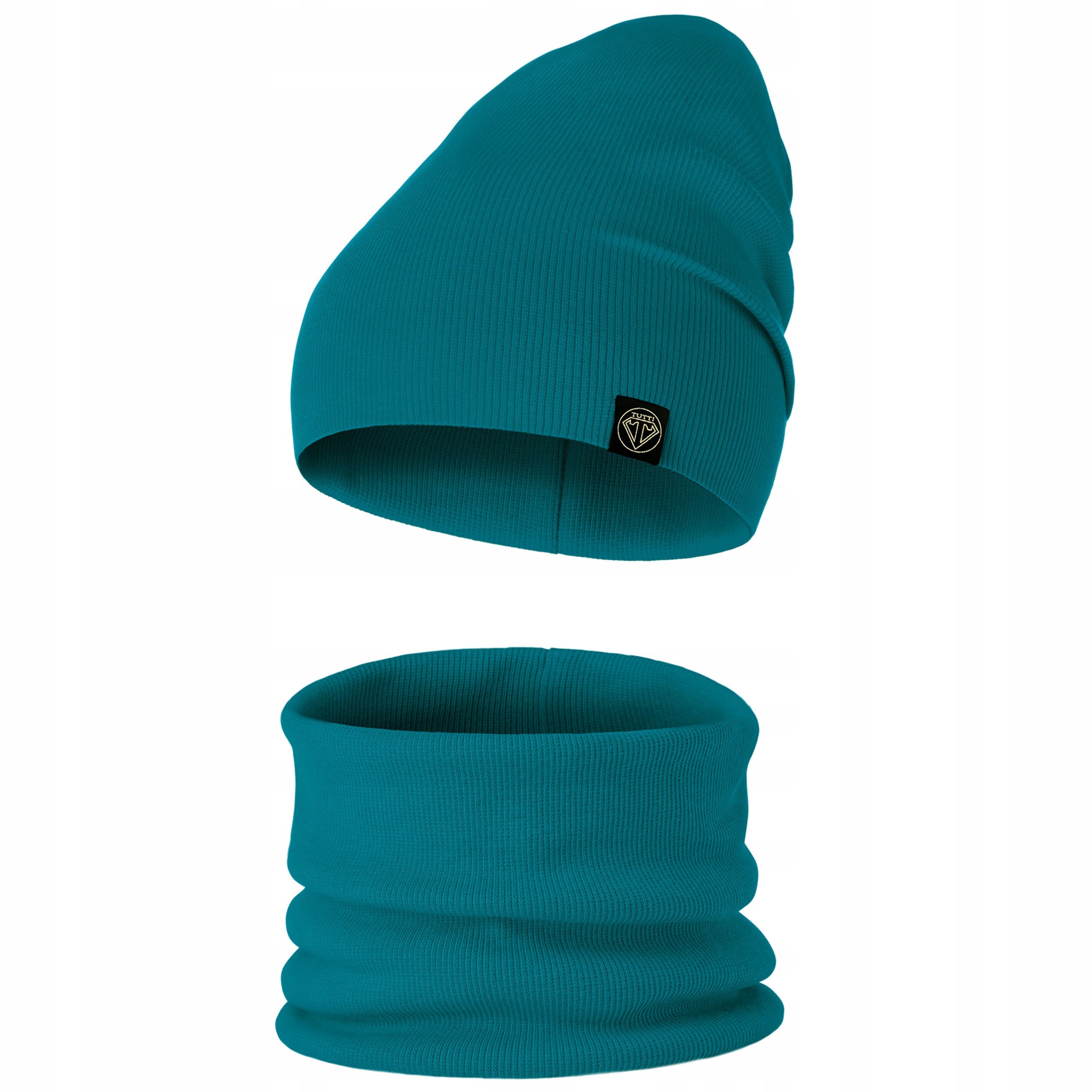 

Czapka Komin Komplet Dwuwarstwowy 52-58