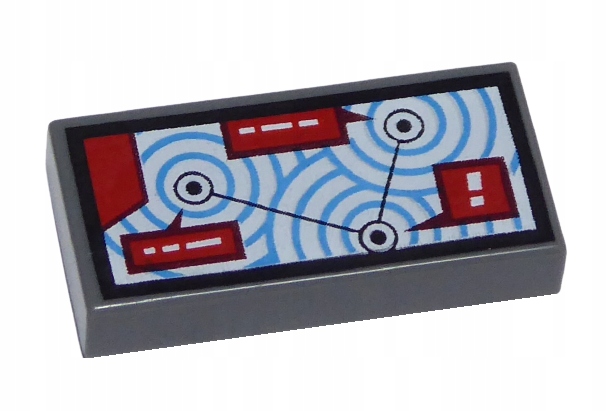 

Lego Płytka Płaska 1x2 Radar/Mapa (3069/6226606)