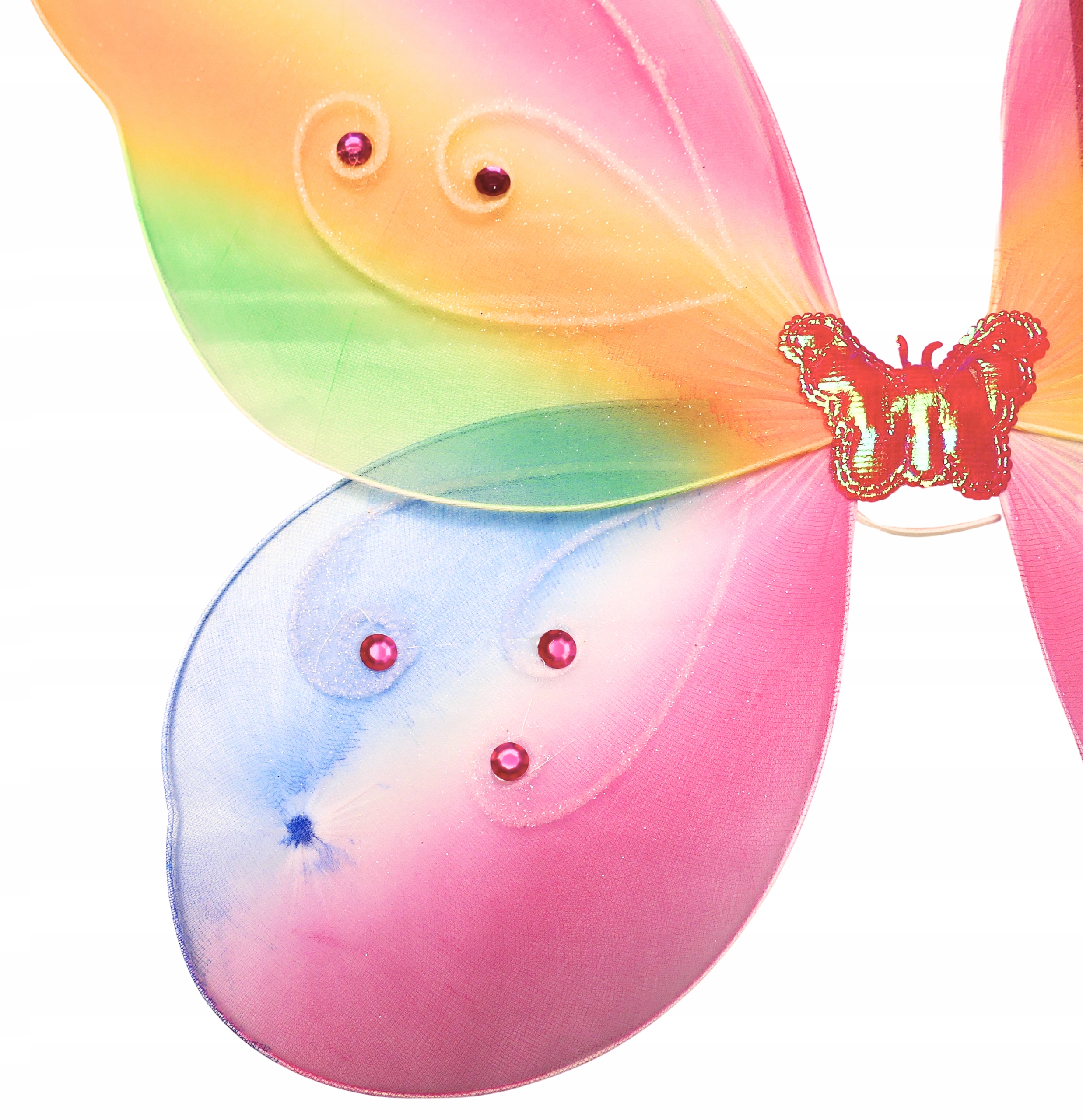 *** SKRZYDEŁKA MOTYLKA WRÓŻKA MOTYL MOTYLEK STRÓJ *** Rozmiar 134-146