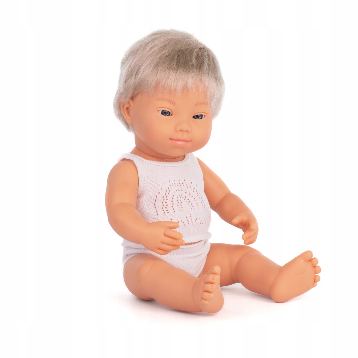 Miniland Lalka Europejczyk Blondyn Ds 38 cm chłopiec