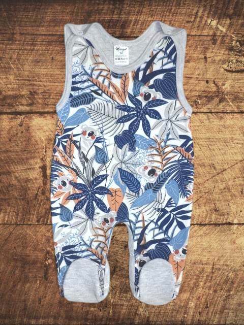 Śpiochy rozpinane w kroku r. 74 wzór 49 Marka Margot