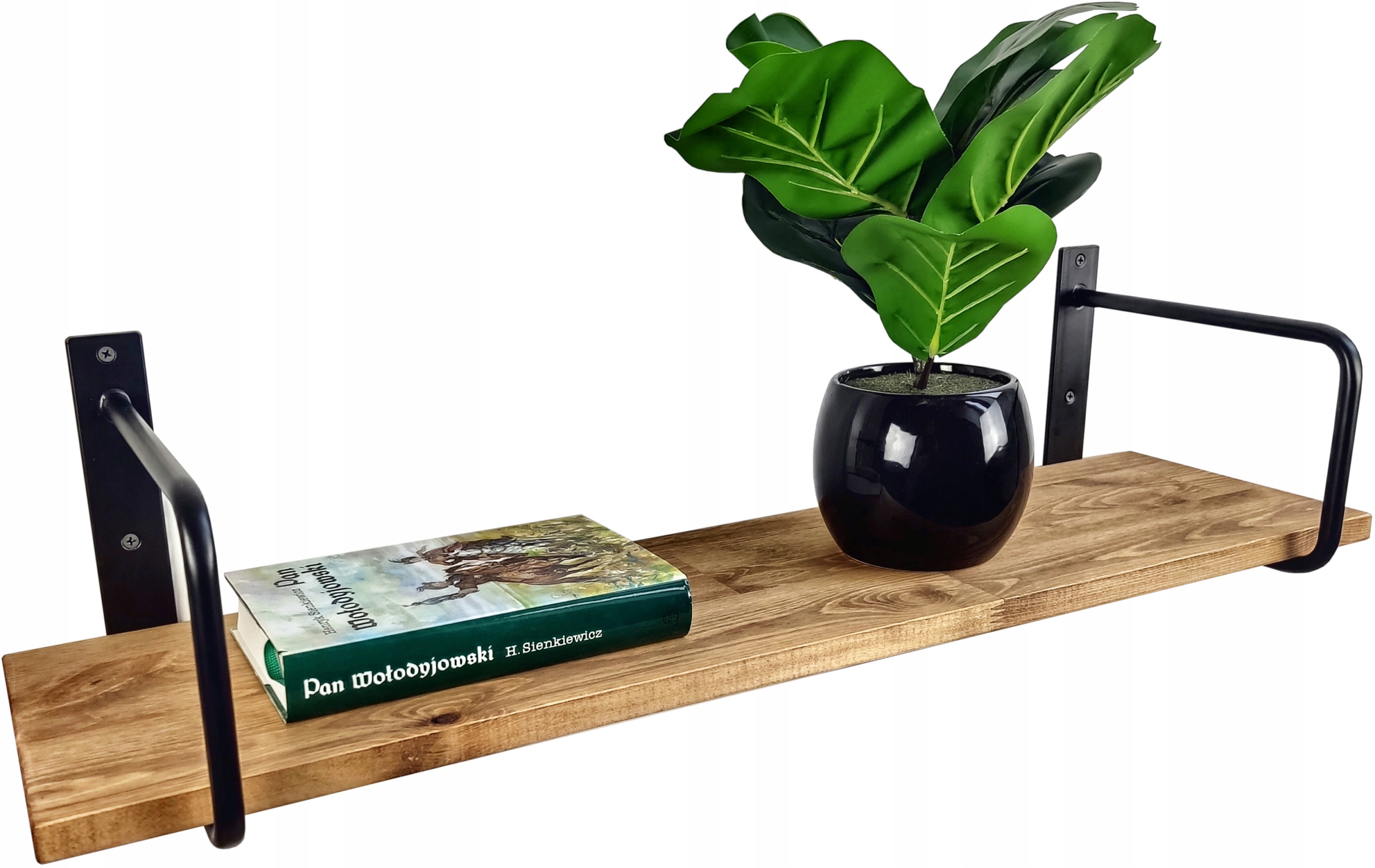

Półka ścienna wisząca Loft 80cm kuchnia pokój