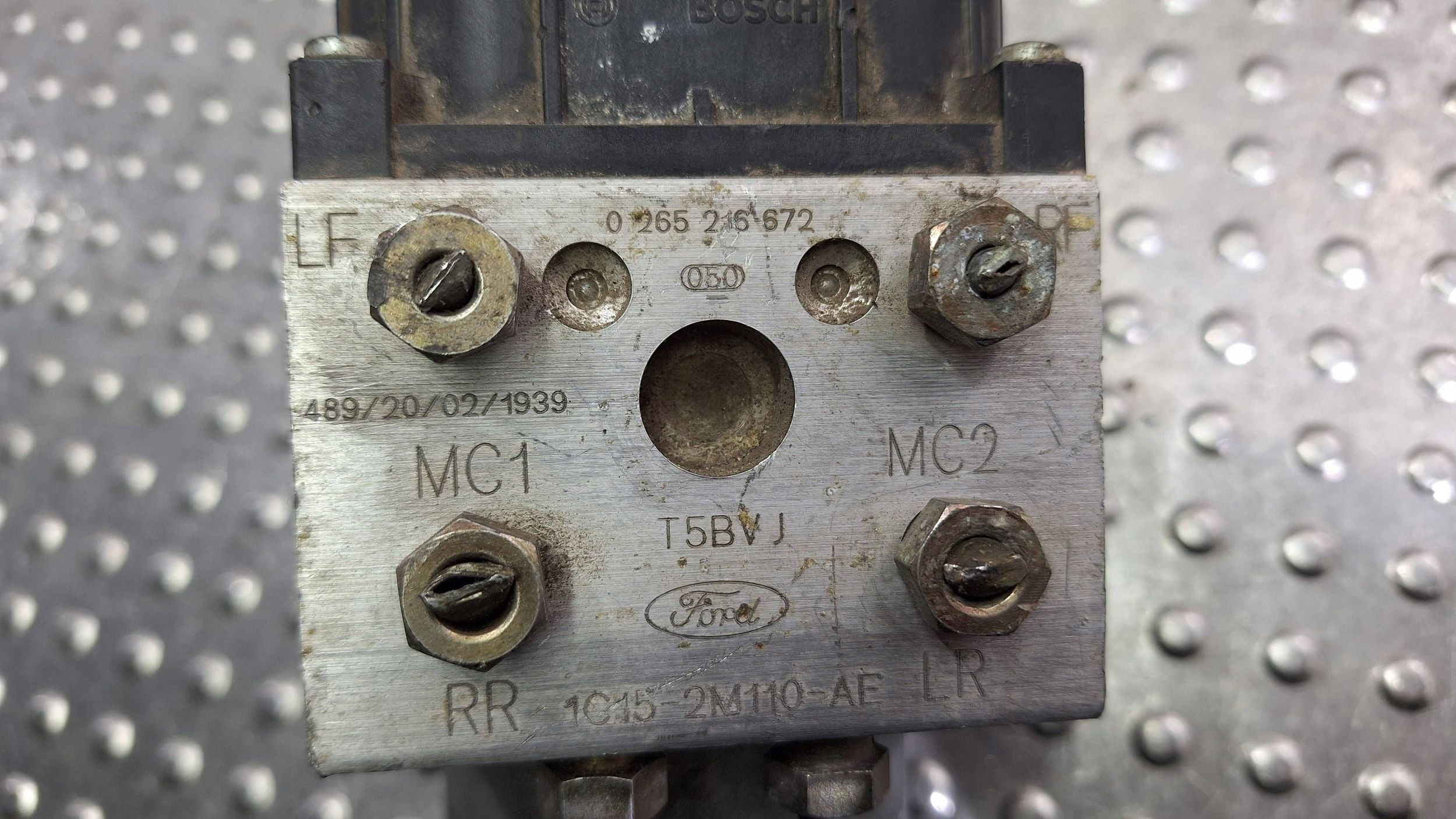 pump control unit ABS 1C15-2C285-AF 0265220538 FORD TRANSIT MK6