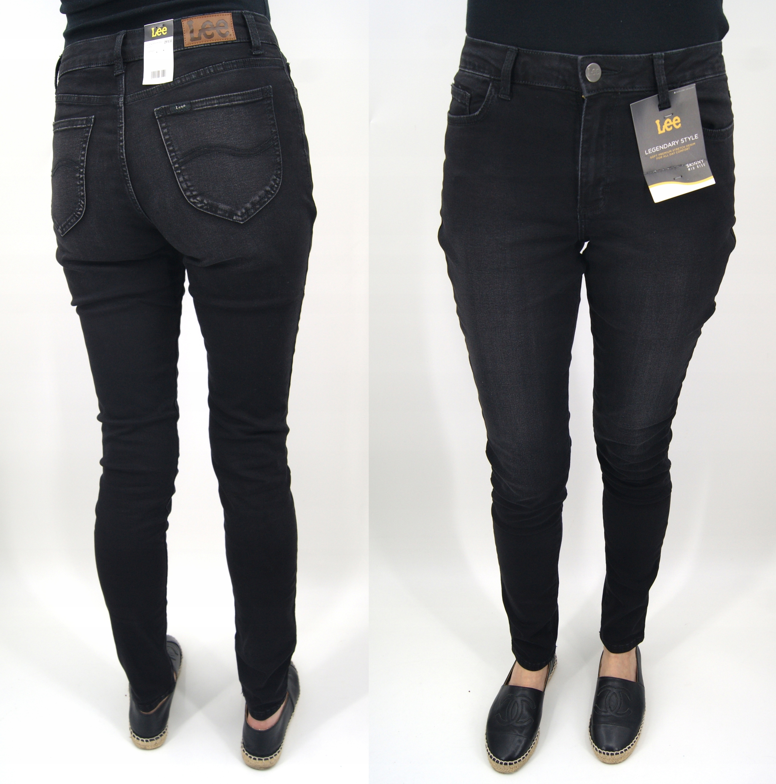 

Lee Legendary Skinny Black W 33 L 31