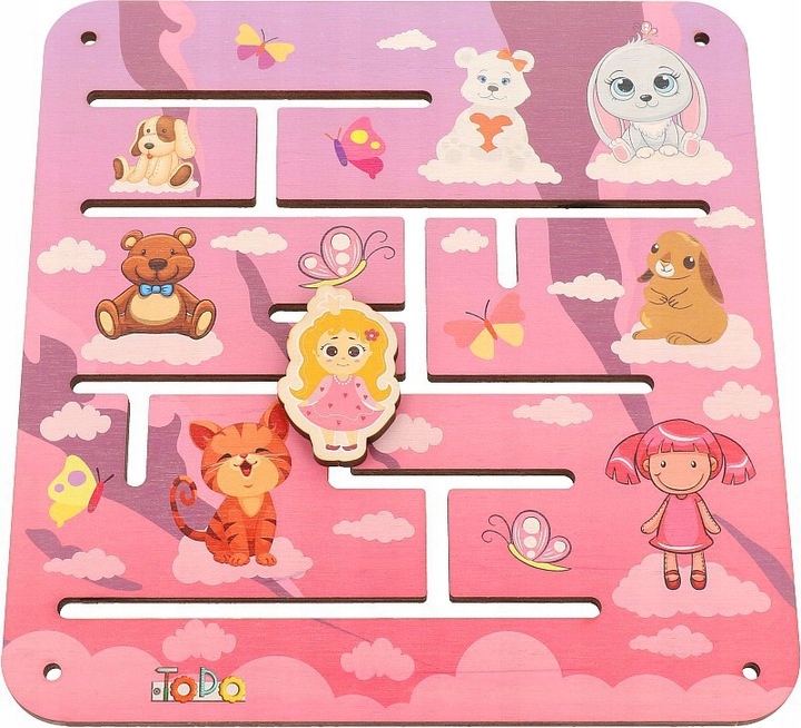 Księżniczka LABIRYNT do TABLICY MANIPULACYJNEJ V14 Marka Todo