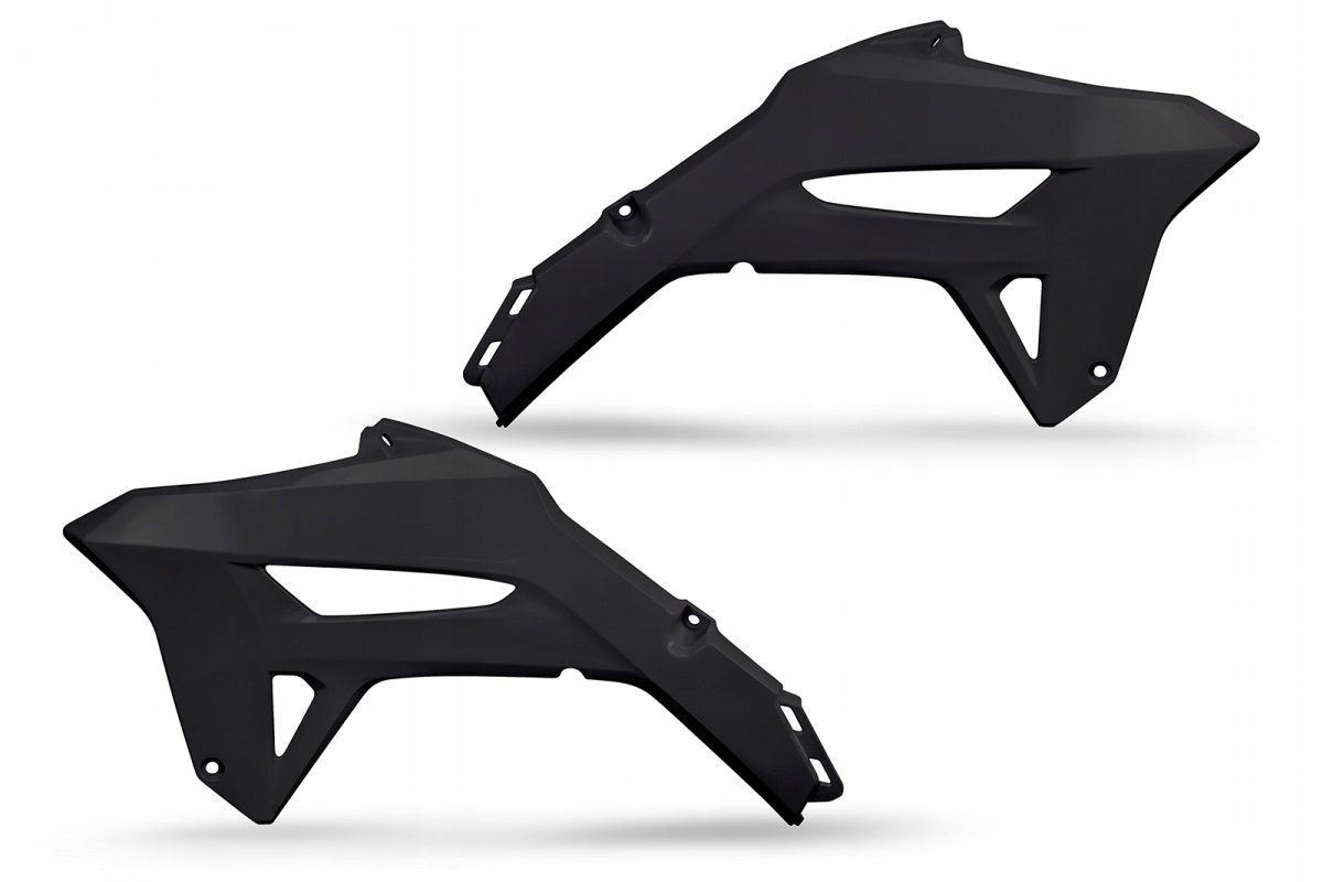 UFO OSLONY CHLODNICY CZARNE HONDA CRF 250 R 22