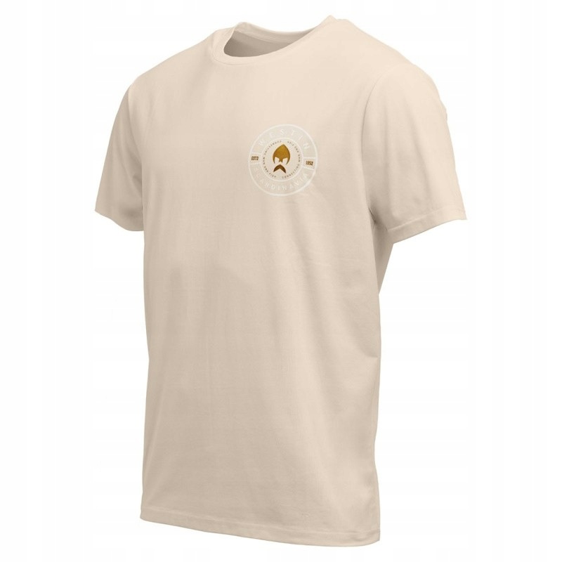 Koszulka Wędkarska Westin CreCraw T-Shirt Beige XL Dla Spinningisty Stylowa