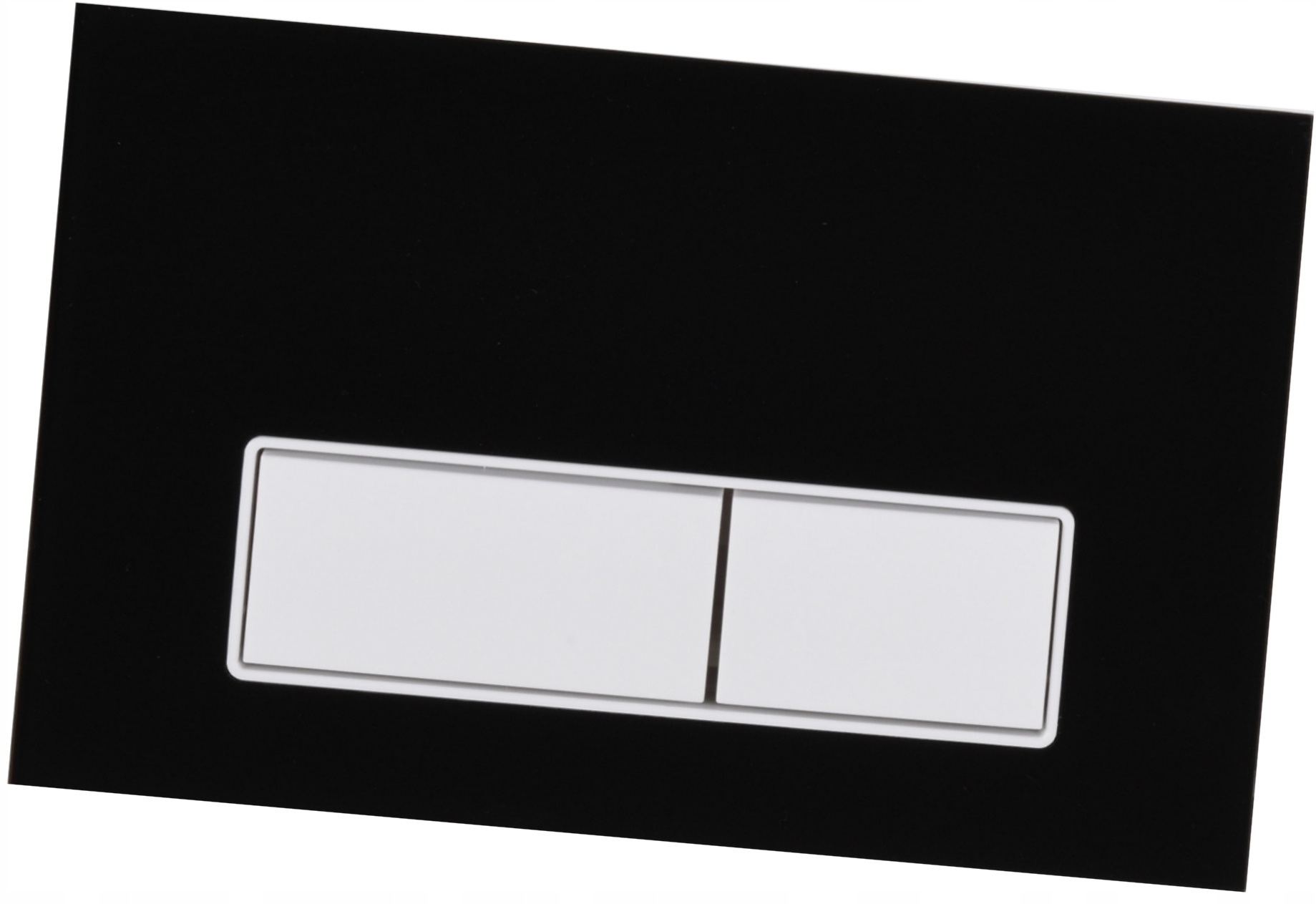 Splachovacie tlačidlo F sklo čierne pre Wc Alcaplast Delfin Alcadrain Onnline