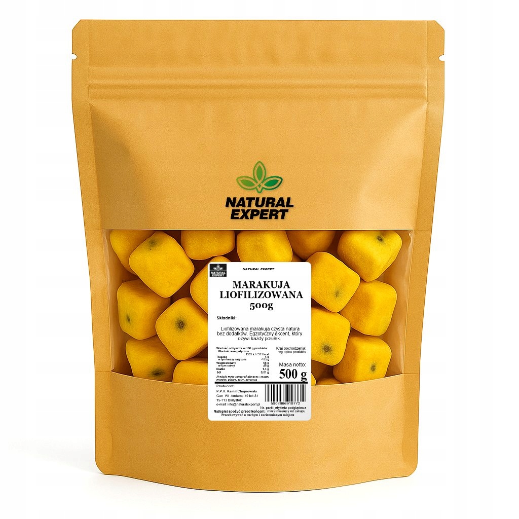 Marakuja Liofilizowana 500g egzotyczna tropikalna