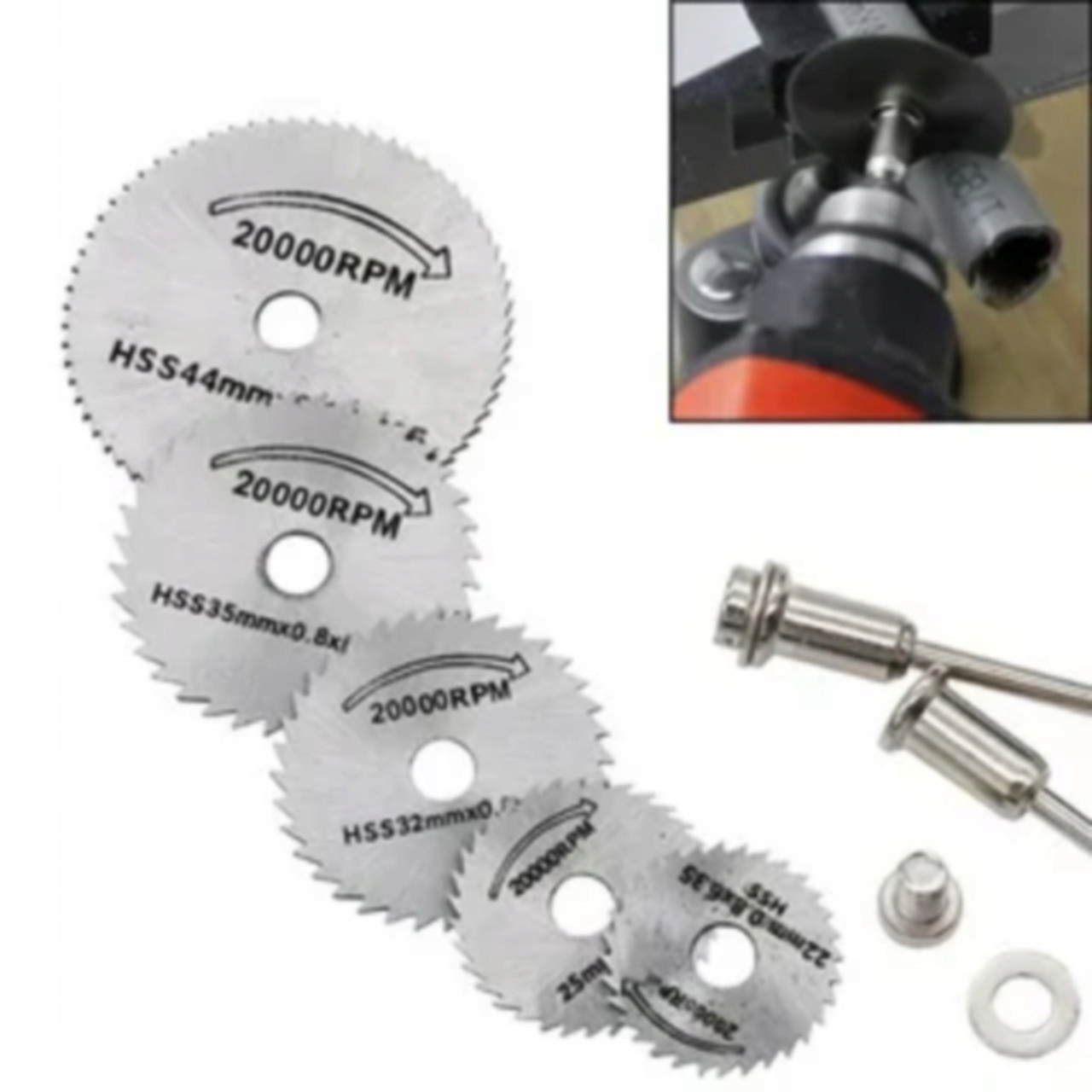 TARCZE DO CIĘCIA DREWNA METALU MINI SZLIFIERKI Kod producenta 47362