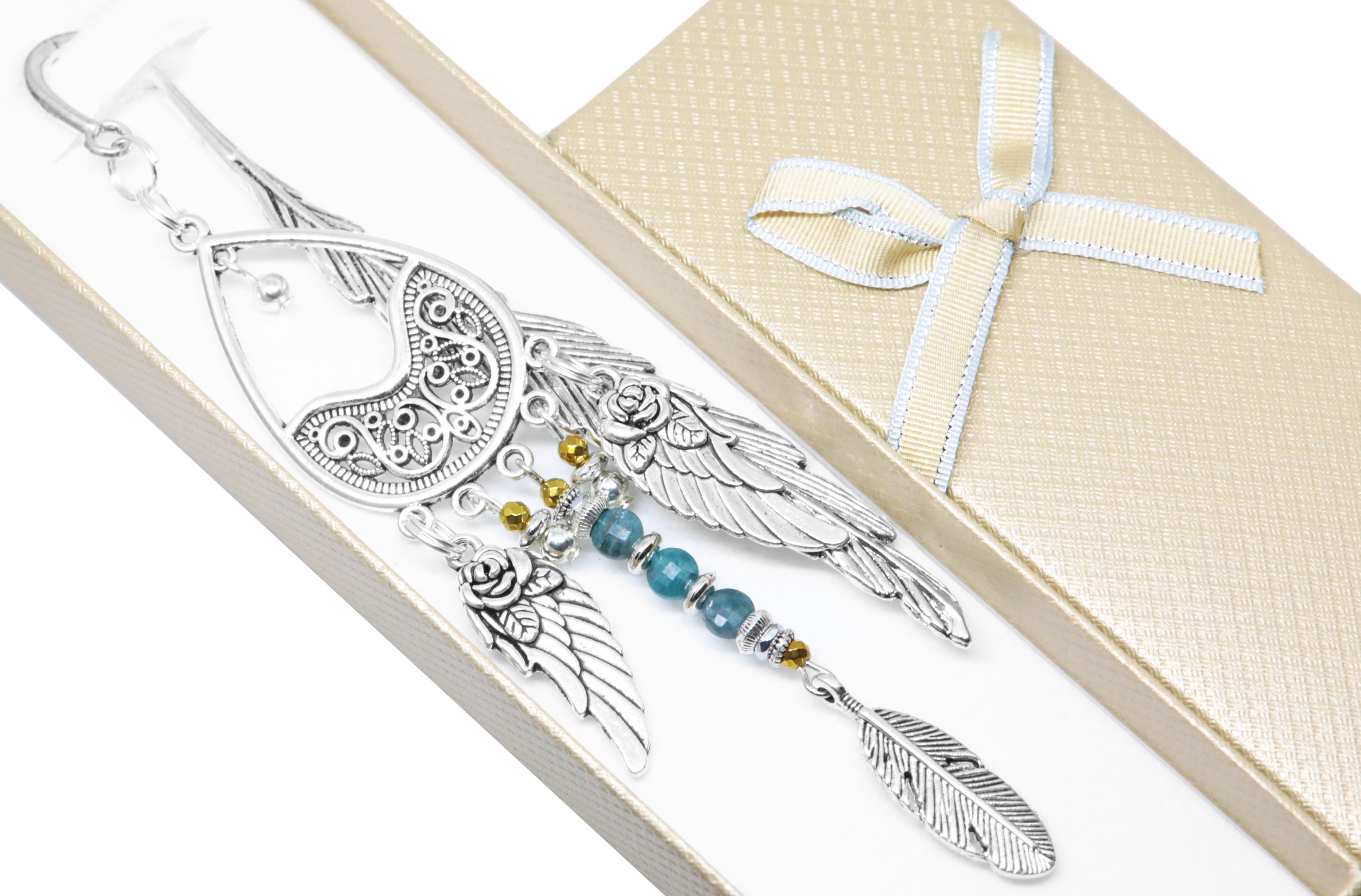 ZAKŁADKA DO KSIĄŻKI łapacz snów APATYT hematyt