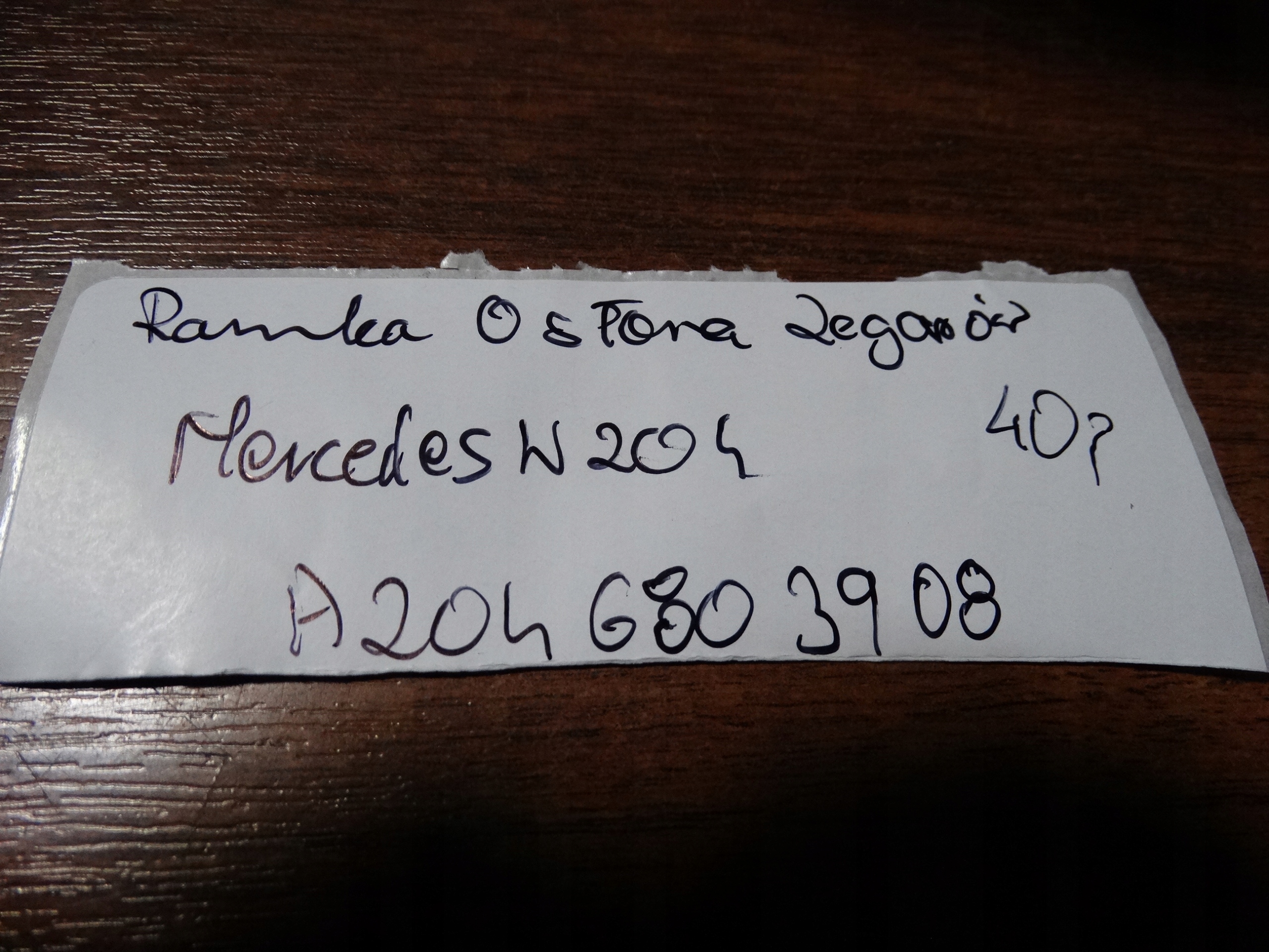 RÁM kryt budíků budíku MERCEDES W204 1