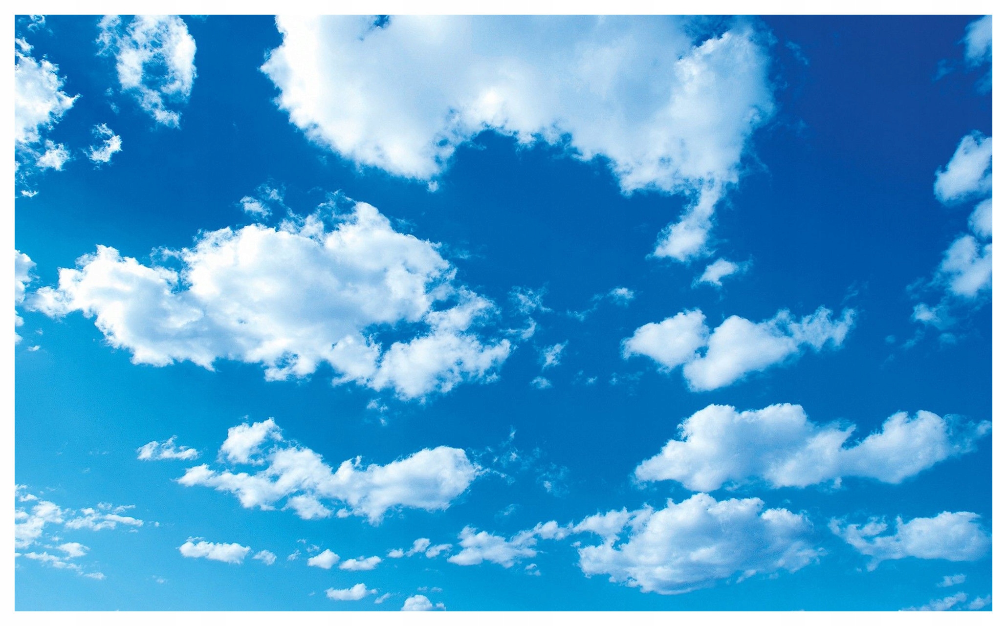 Vliesová fototapeta Modrá obloha Mraky Lehkost 350x250 lepidlo