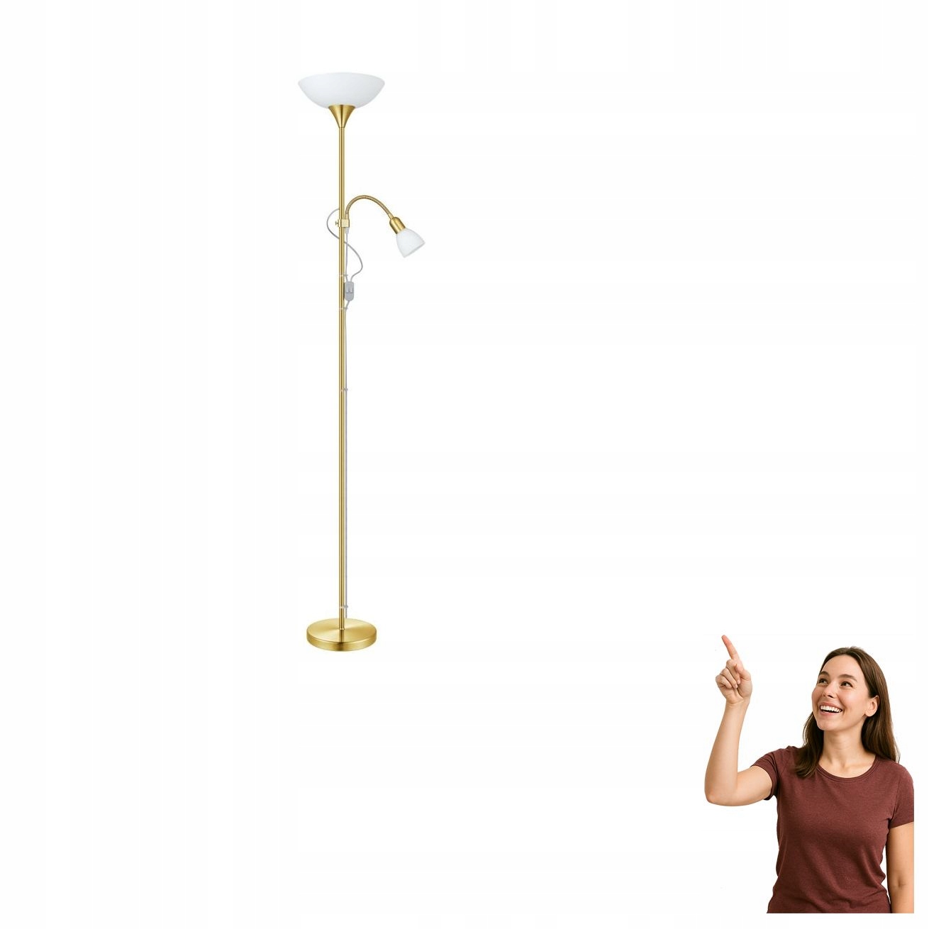 Podlahová lampa Up 2 82843 Eglo