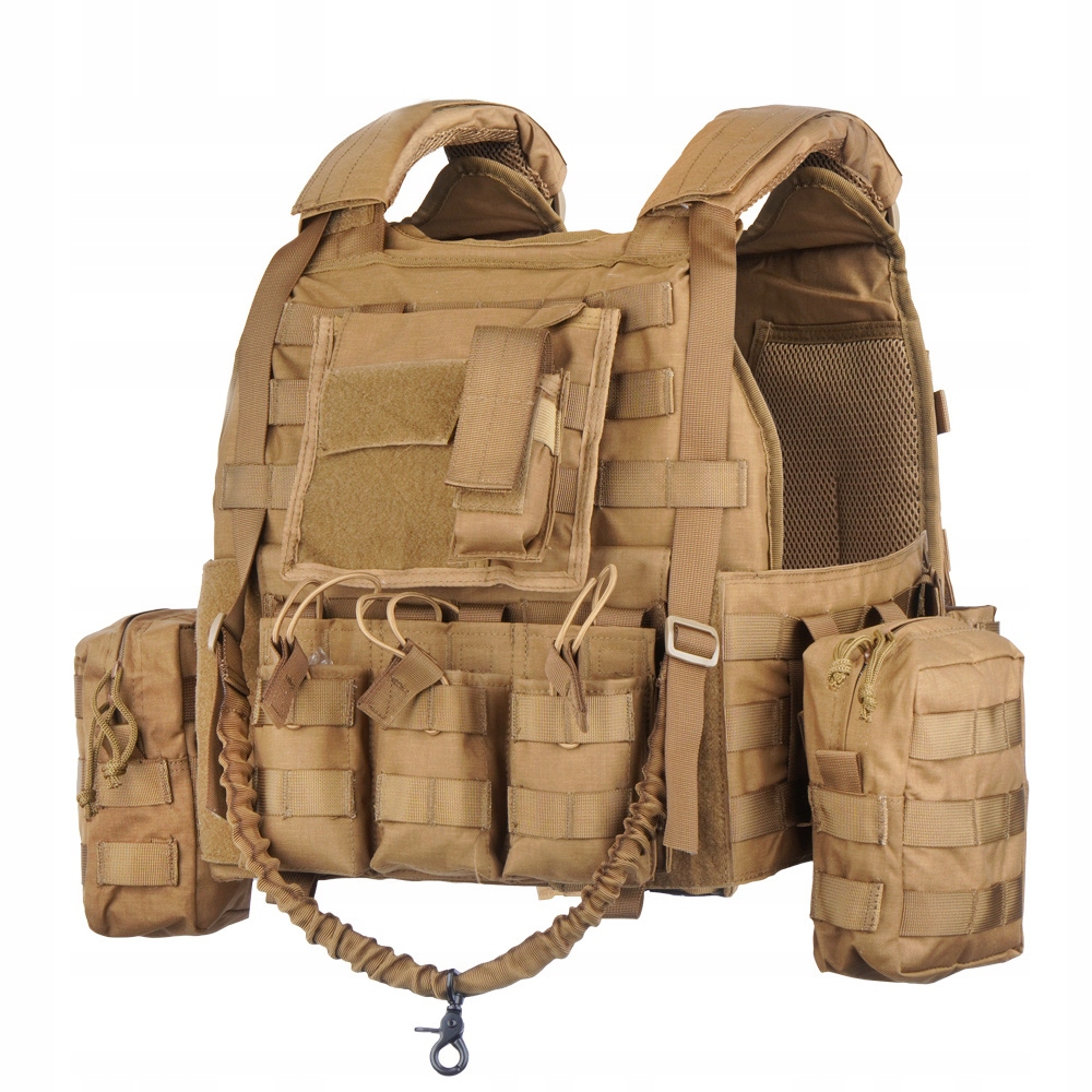 Taktická vesta 101 Inc Plate Carrier Ranger vojenská Coyote