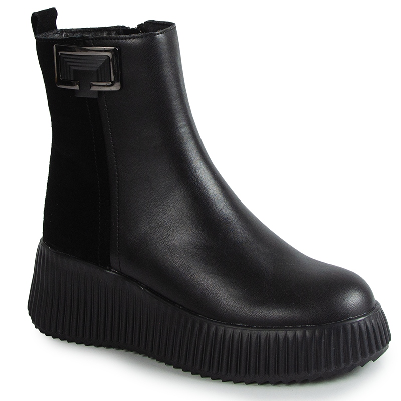 Filippo DBT7268 Černé Kotníkové Boty Na Platformě 39