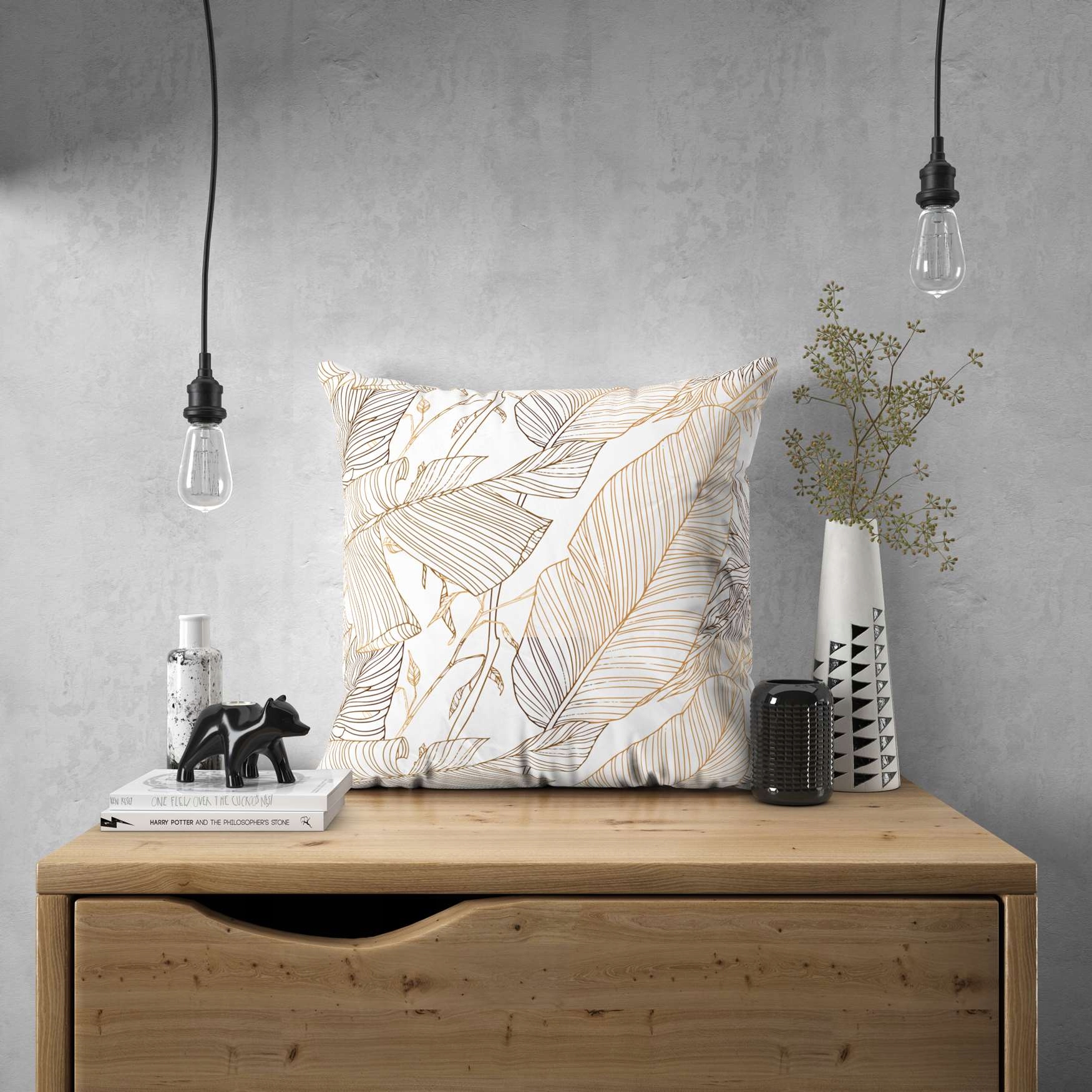 POSZEWKA NA PODUSZKĘ DEKORACYJNA 50x50 JASIEK 098 Rodzaj dekoracyjna