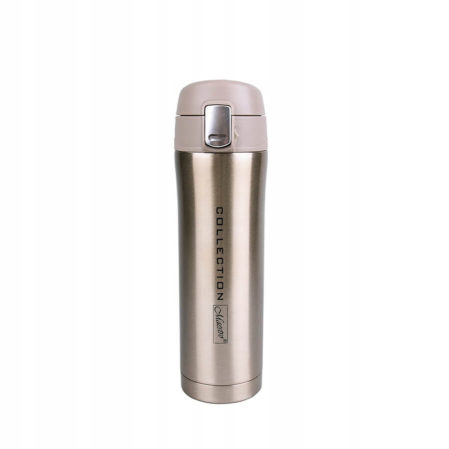 Kubek termiczny Termos z dziubkiem Złoty 450ml Maestro MR-1641-45-GOLD