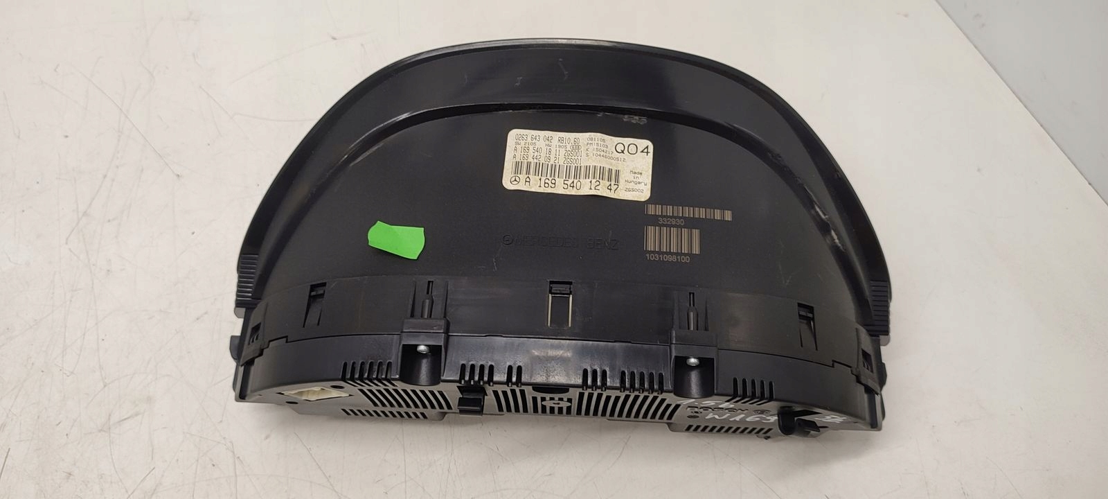 dials Mercedes W169 1,5 petrol