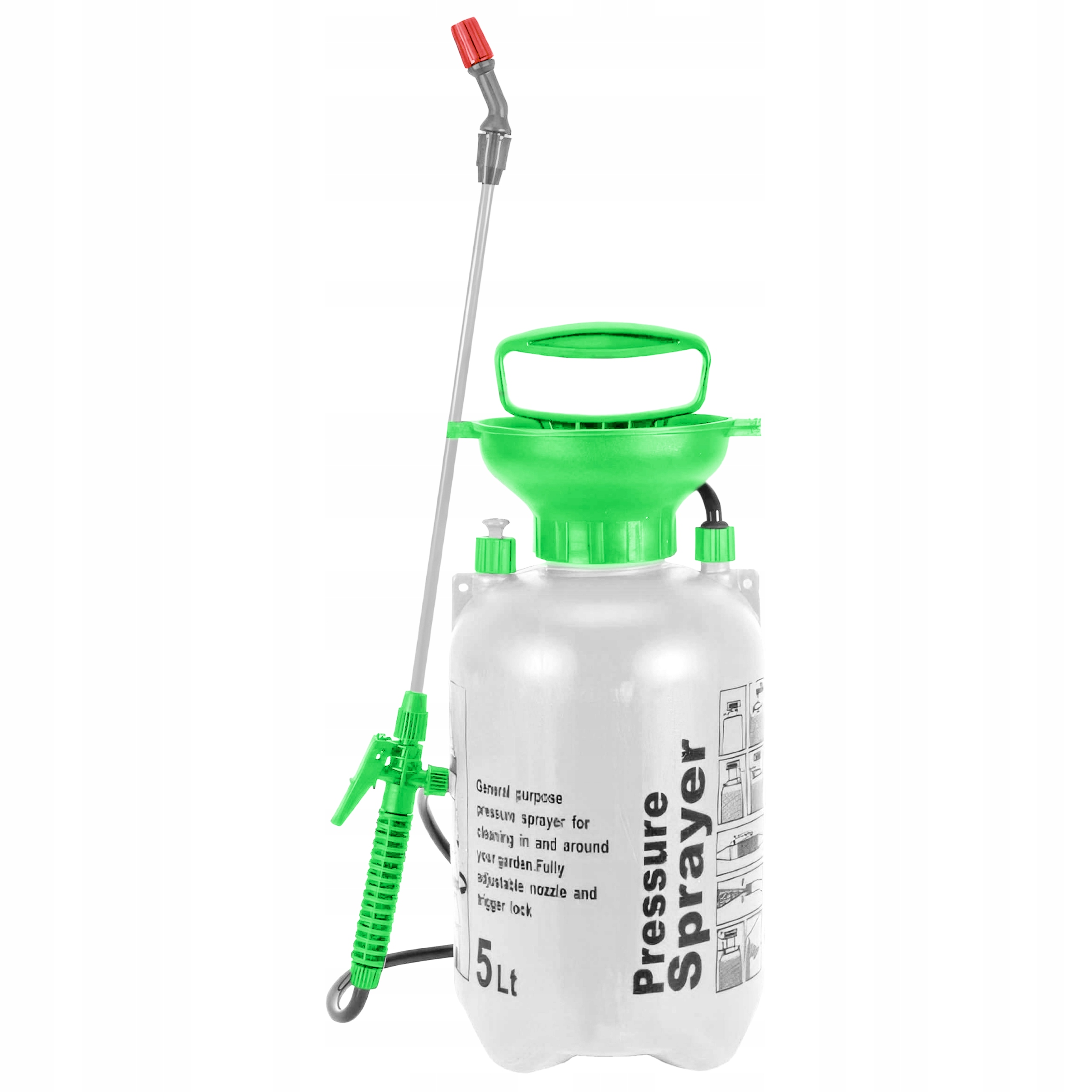 OPRYSKIWACZ CIŚNIENIOWY 5L LANCA OGRODOWY CIŚNIENIOWY RĘCZNY SPRYSKIWACZ Marka RETOO