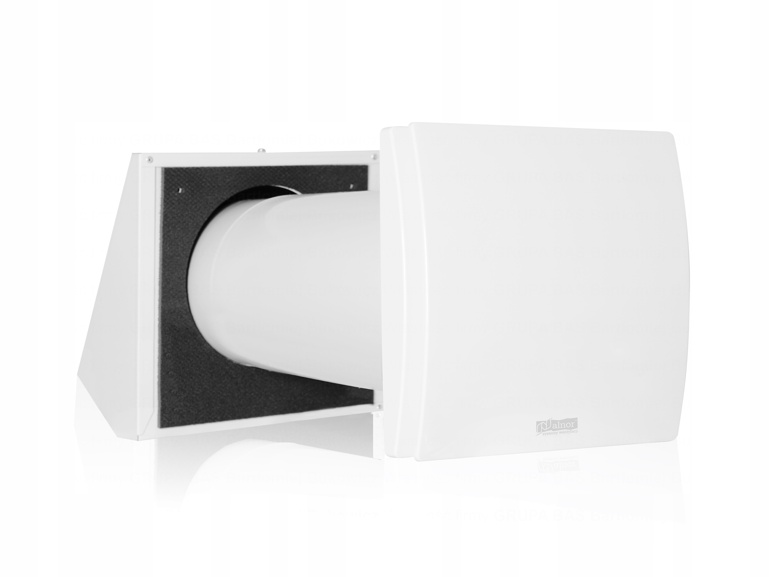 Rekuperator ścienny jednorurowy Wi-Fi 160mm 60m3/h