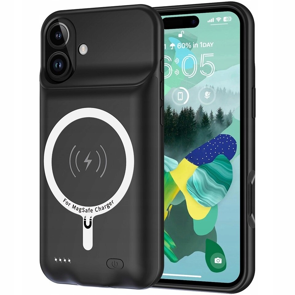 Pouzdro S Baterií 7000 mAh Pro Iphone 16 Pouzdro Powerbank Case Pro Magsafe