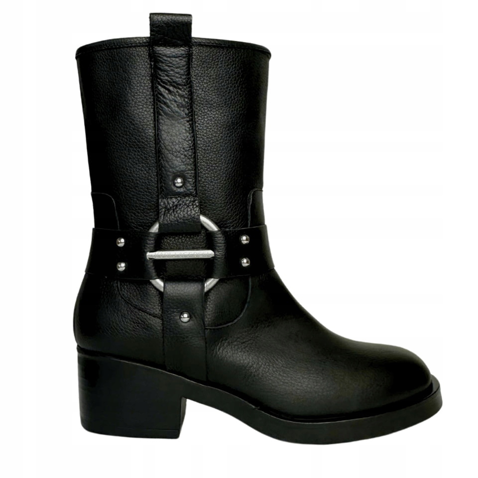 Karl Lagerfeld Černé kotníkové boty Brooklyn 38