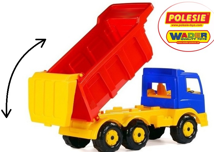 WADER DUŻA XXL CIĘŻARÓWKA TIR WYWROTKA GIGANT 6607 Marka Wader