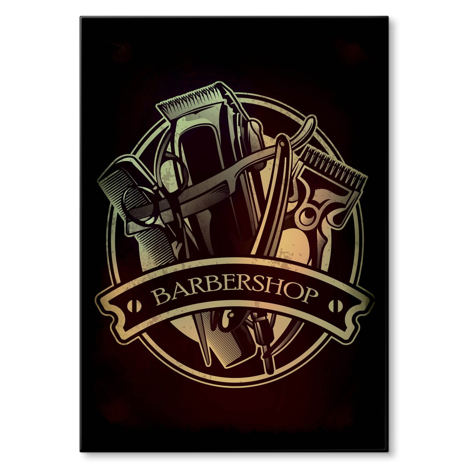 

Blacha Duża Metal Dla Barbera Fryzjera Barbershop