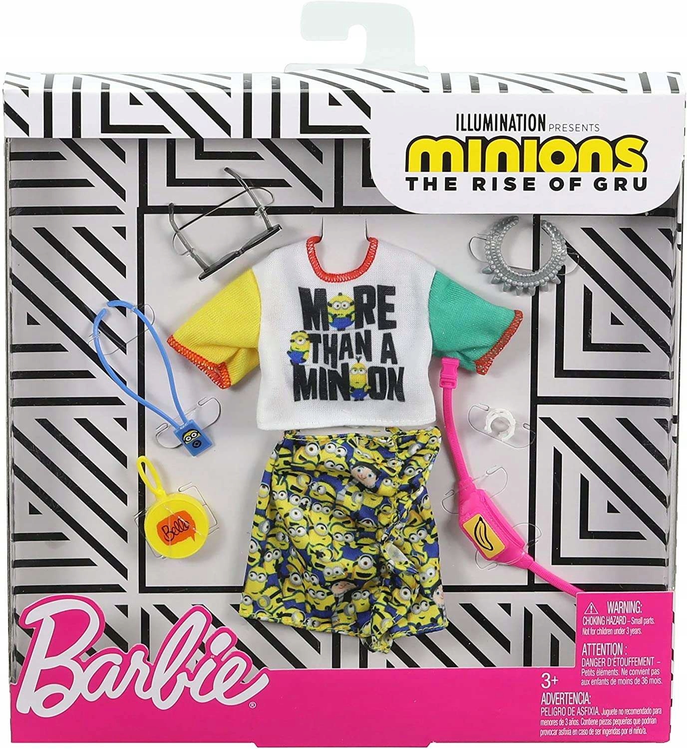 

Barbie Zestaw Ubranek Dla Lalek Minionki