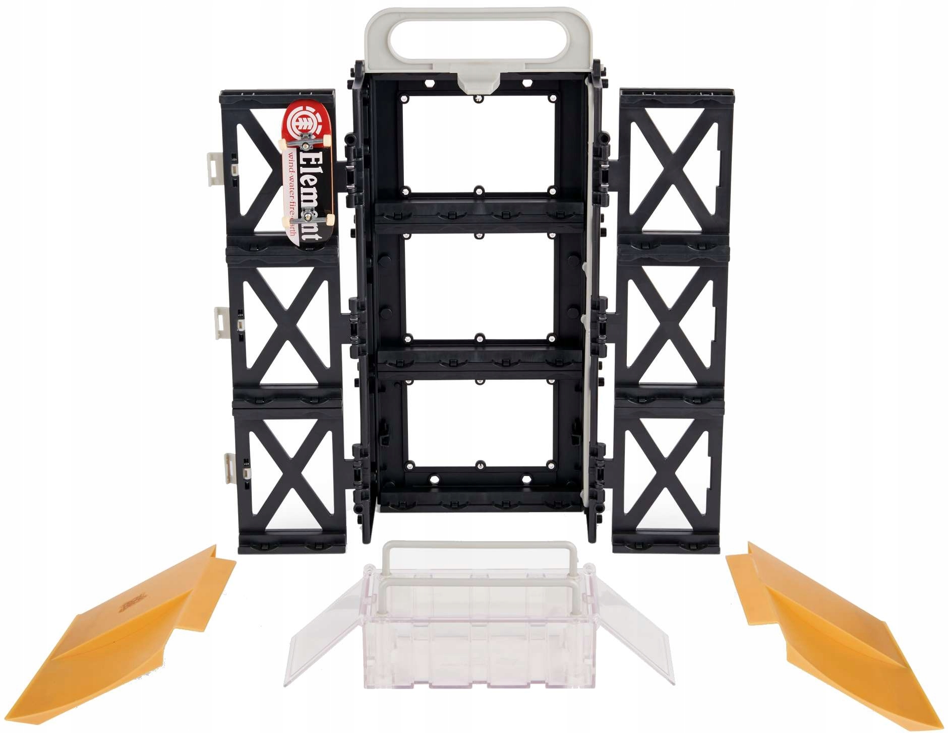 TECH DECK RAMPA PUDEŁKO FINGERBOARD ELEMENT ZESTAW PLAY AND DISPLAY Marka Spin Master