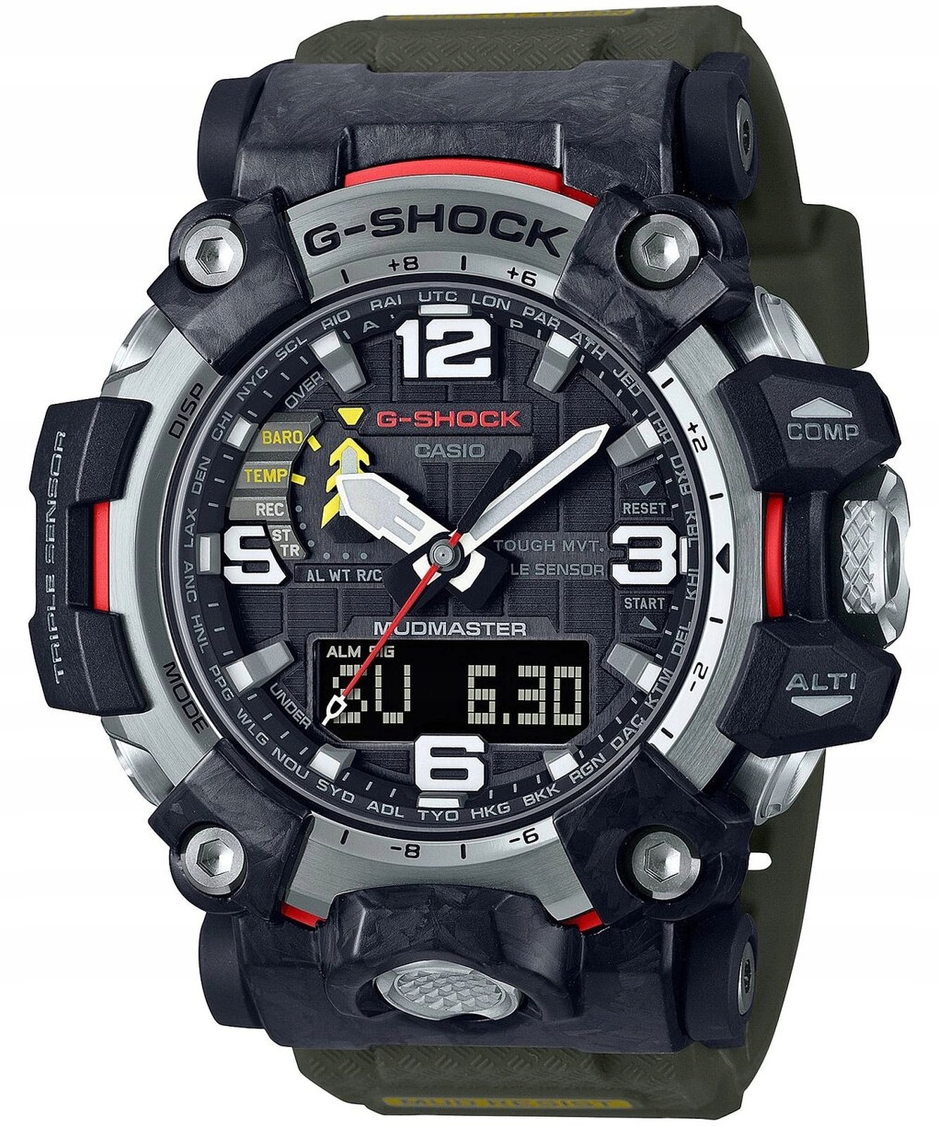 Zegarek Casio G-shock Master of G Mudmaster Carbon Core Guard
