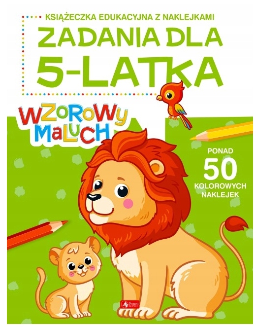 

Książka dla dzieci 5-LATKA Ćwiczenia Edukacyjna